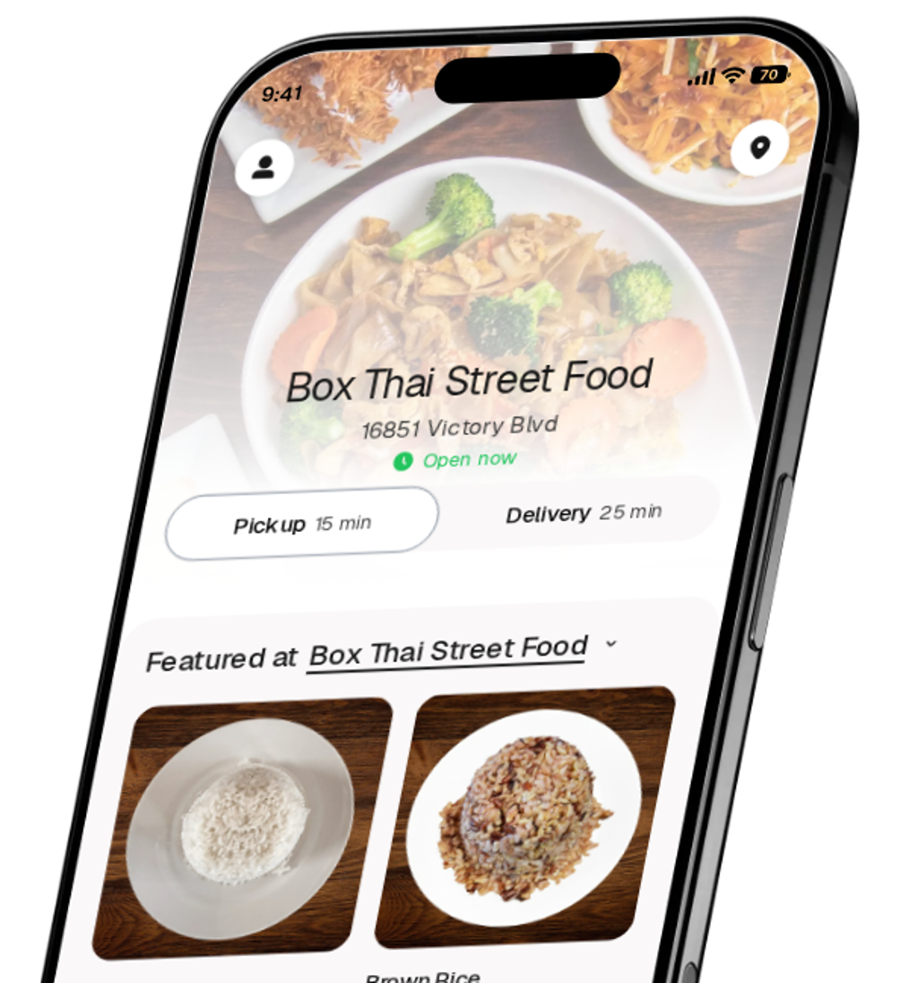 Box Thai Street Food app preview