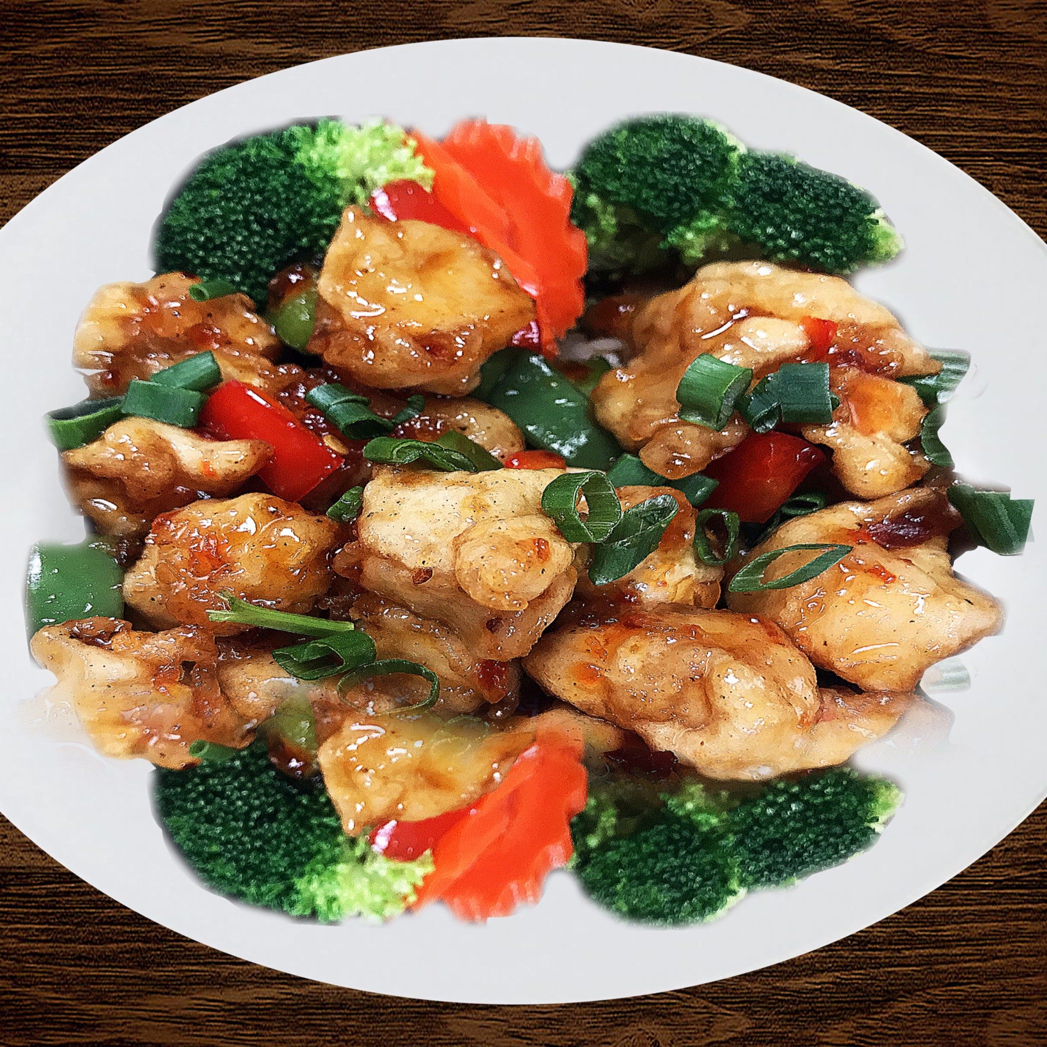 Spicy Dynamite Chicken.