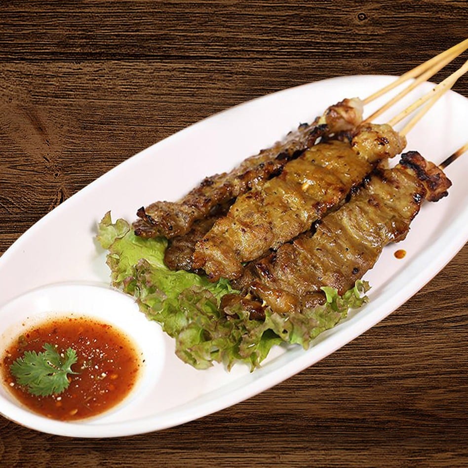 Pork Skewers.