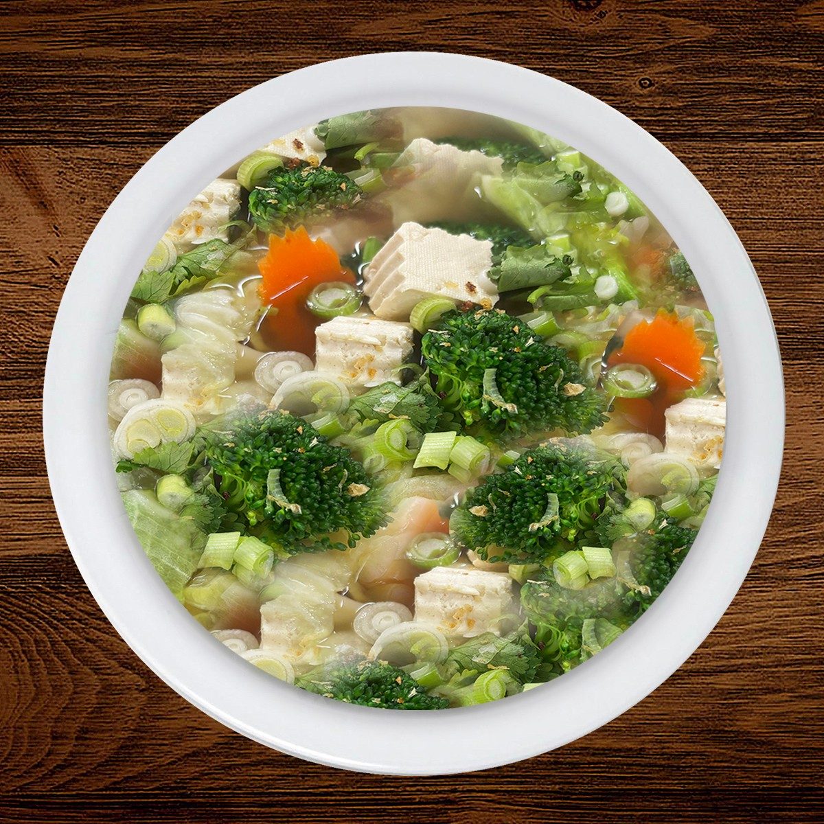 Vegetable & Tofu Soup.