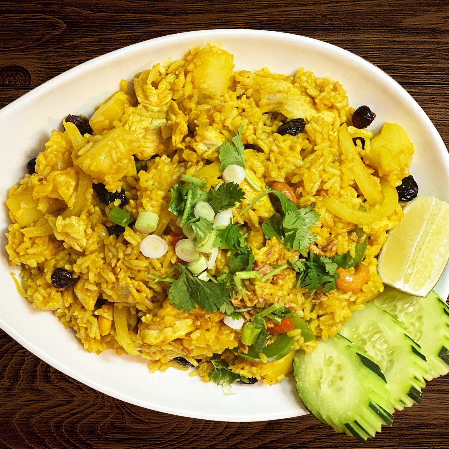 Pineapple Fried Rice.