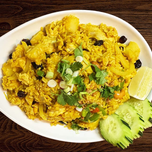 Pineapple Fried Rice.