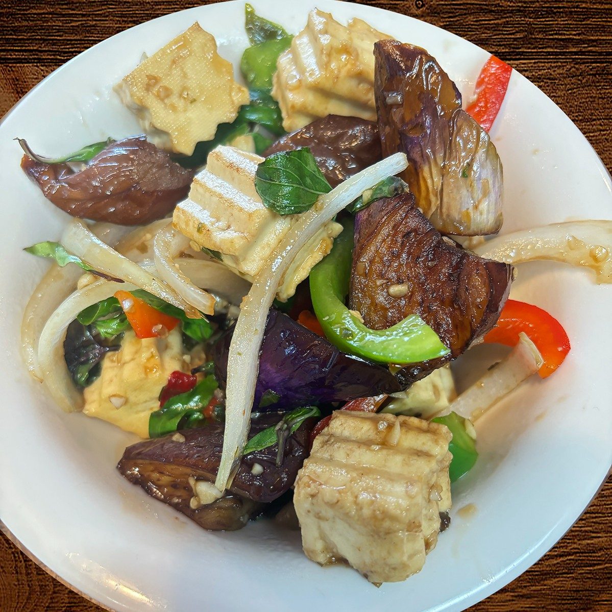 Spicy Eggplant.