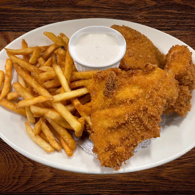 Fish and Chips.