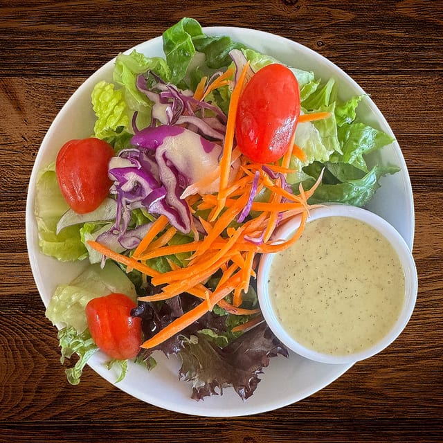 Small House Salad or Cucumber Salad.