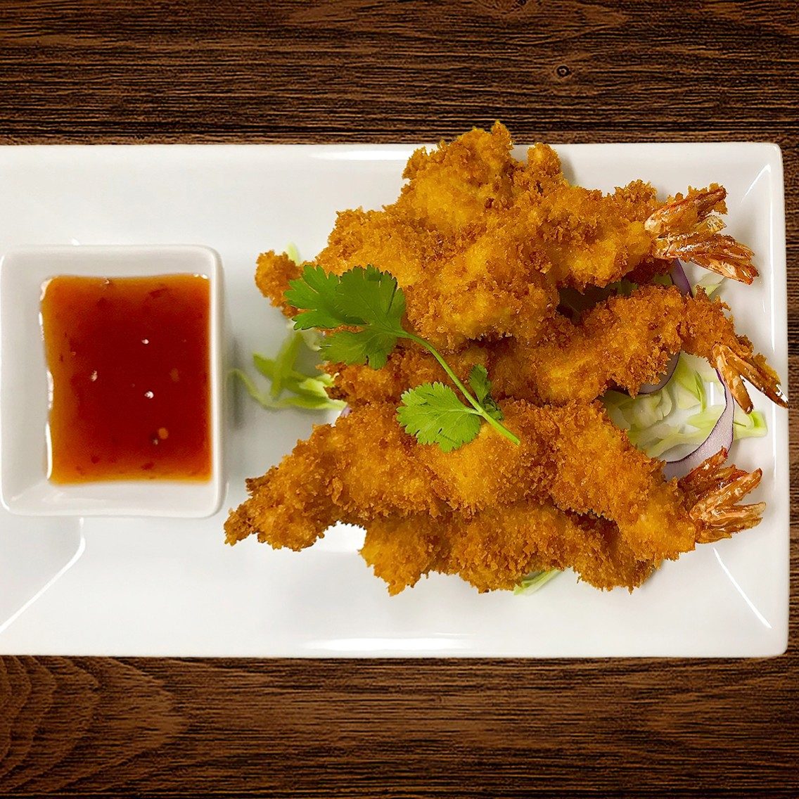 Shrimp Tempura.