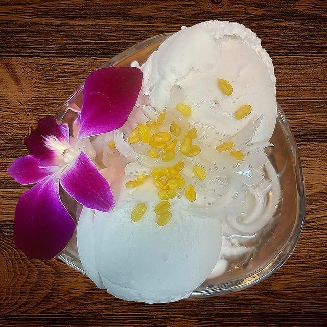 Thai Coconut Ice Cream.