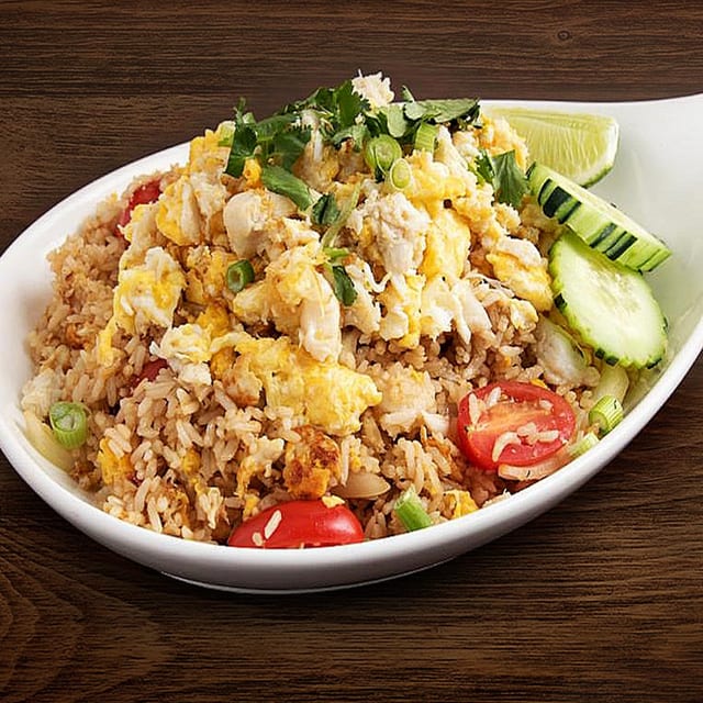 "Real Crab" Fried Rice.