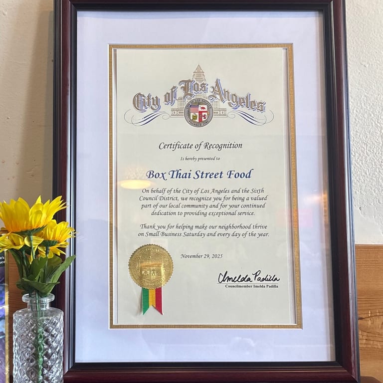 City of LA - Certificate of Registration